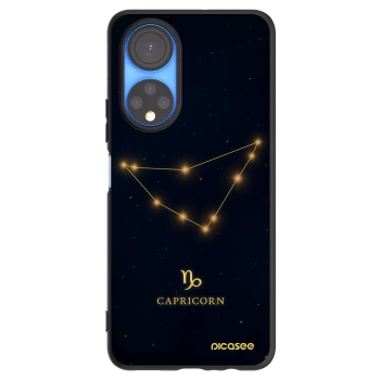 Picasee silikonski črni ovitek za Honor X7 - CAPRICORN