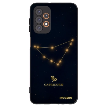 Picasee silikonski črni ovitek za Samsung Galaxy A23 A236B 5G - CAPRICORN