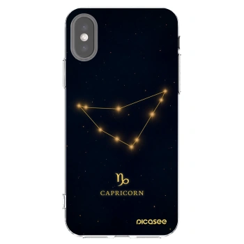 Picasee silikonski prozorni ovitek za Apple iPhone X/XS - CAPRICORN