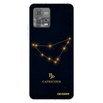 Picasee silikonski prozorni ovitek za Motorola Moto G72 - CAPRICORN