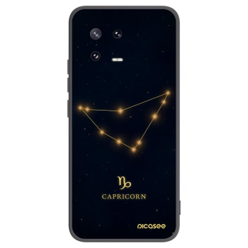 Picasee silikonski črni ovitek za Xiaomi 13 Pro - CAPRICORN