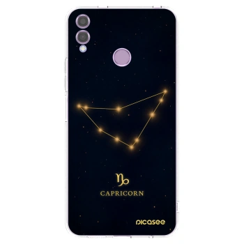 Picasee silikonski prozorni ovitek za Honor 8X - CAPRICORN
