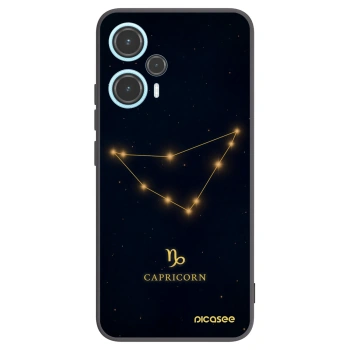 Picasee silikonski črni ovitek za Xiaomi Poco F5 - CAPRICORN