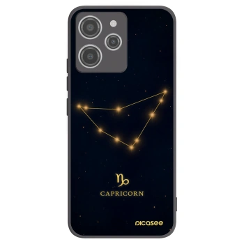 Picasee silikonski črni ovitek za Xiaomi Redmi 12 4G - CAPRICORN