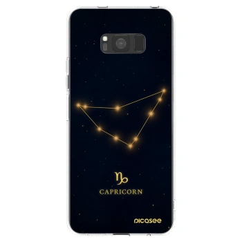 Picasee silikonski prozorni ovitek za Samsung Galaxy S8 G950F - CAPRICORN