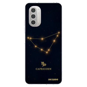 Picasee silikonski prozorni ovitek za Motorola Moto G51 - CAPRICORN
