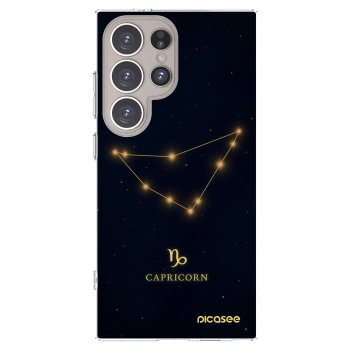 Picasee silikonski prozorni ovitek za Samsung Galaxy S24 Ultra S928B 5G - CAPRICORN