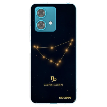 Picasee silikonski prozorni ovitek za Motorola Edge 40 Neo - CAPRICORN
