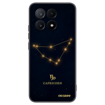 Picasee silikonski črni ovitek za Xiaomi Poco X6 Pro - CAPRICORN