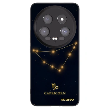 Picasee silikonski črni ovitek za Xiaomi 14 Ultra - CAPRICORN