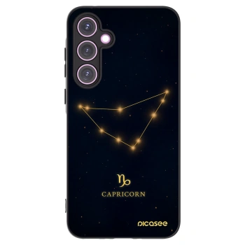 Picasee silikonski črni ovitek za Samsung Galaxy A35 5G A356B - CAPRICORN