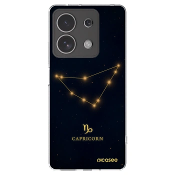 Picasee silikonski prozorni ovitek za Xiaomi Redmi Note 13 4G - CAPRICORN