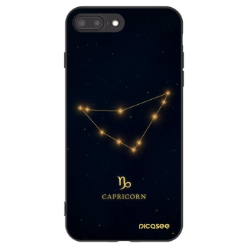 Picasee silikonski črni ovitek za Apple iPhone 7 Plus - CAPRICORN