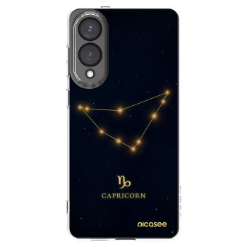 Picasee silikonski prozorni ovitek za Samsung Galaxy S25 Edge 5G - CAPRICORN