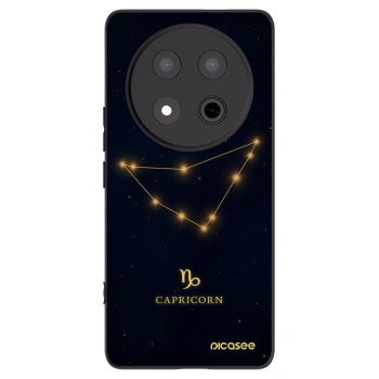 Picasee silikonski črni ovitek za Honor Magic7 Lite 5G - CAPRICORN