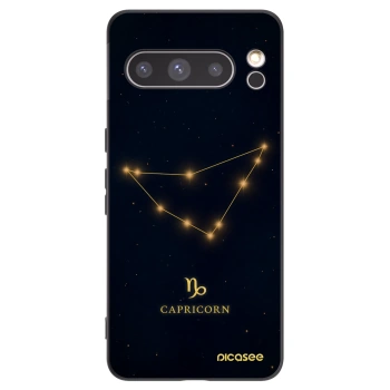 Picasee silikonski črni ovitek za Google Pixel 8 Pro - CAPRICORN