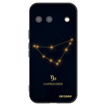 Picasee silikonski črni ovitek za Google Pixel 9 - CAPRICORN