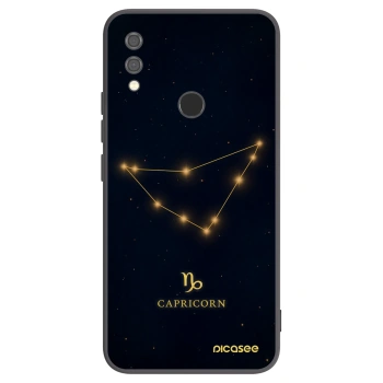 Picasee silikonski črni ovitek za Xiaomi Redmi Note 7 - CAPRICORN