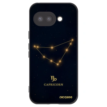 Picasee silikonski črni ovitek za Google Pixel 9a - CAPRICORN