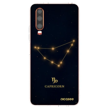 Picasee silikonski prozorni ovitek za Huawei P30 - CAPRICORN