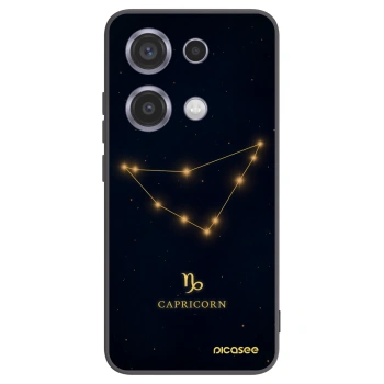 Picasee silikonski črni ovitek za Xiaomi Redmi Note 14S - CAPRICORN