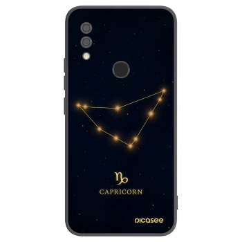 Picasee silikonski črni ovitek za Xiaomi Redmi 7 - CAPRICORN