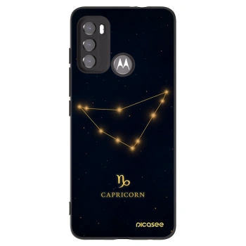 Picasee silikonski črni ovitek za Motorola Edge 60 5G - CAPRICORN
