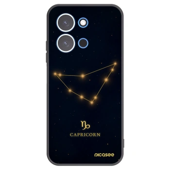 Picasee silikonski črni ovitek za Xiaomi Redmi 15C 4G - CAPRICORN