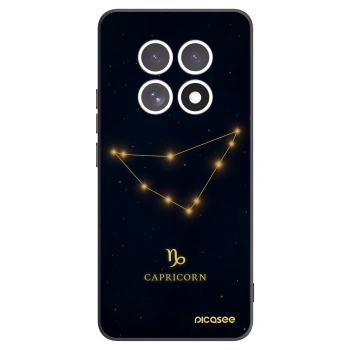 Picasee silikonski črni ovitek za Xiaomi Redmi Note 15 - CAPRICORN