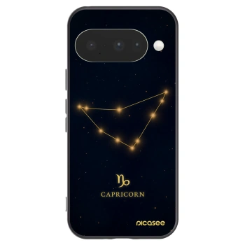 Picasee silikonski črni ovitek za Google Pixel 10 - CAPRICORN