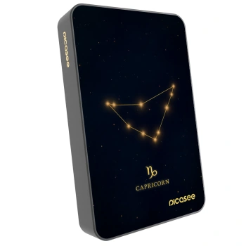 Picasee Prenosna baterija z MagSafe 10 000 mAh Siva - CAPRICORN