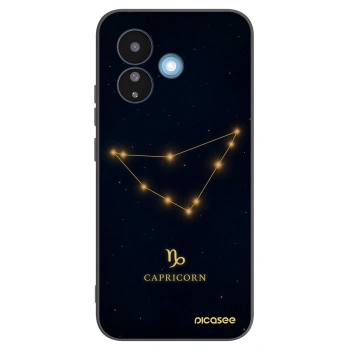 Picasee silikonski črni ovitek za Xiaomi Redmi Note 17 Pro 5G - CAPRICORN