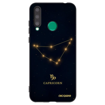 Picasee silikonski črni ovitek za Honor 20 Lite - CAPRICORN