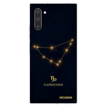 Picasee silikonski prozorni ovitek za Samsung Galaxy Note 10 N970F - CAPRICORN
