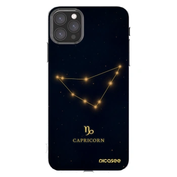 Picasee silikonski prozorni ovitek za Apple iPhone 11 Pro Max - CAPRICORN