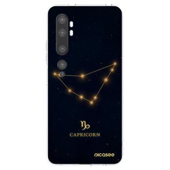 Picasee silikonski prozorni ovitek za Xiaomi Mi Note 10 (Pro) - CAPRICORN