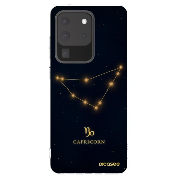 Picasee silikonski prozorni ovitek za Samsung Galaxy S20 Ultra 5G G988F - CAPRICORN