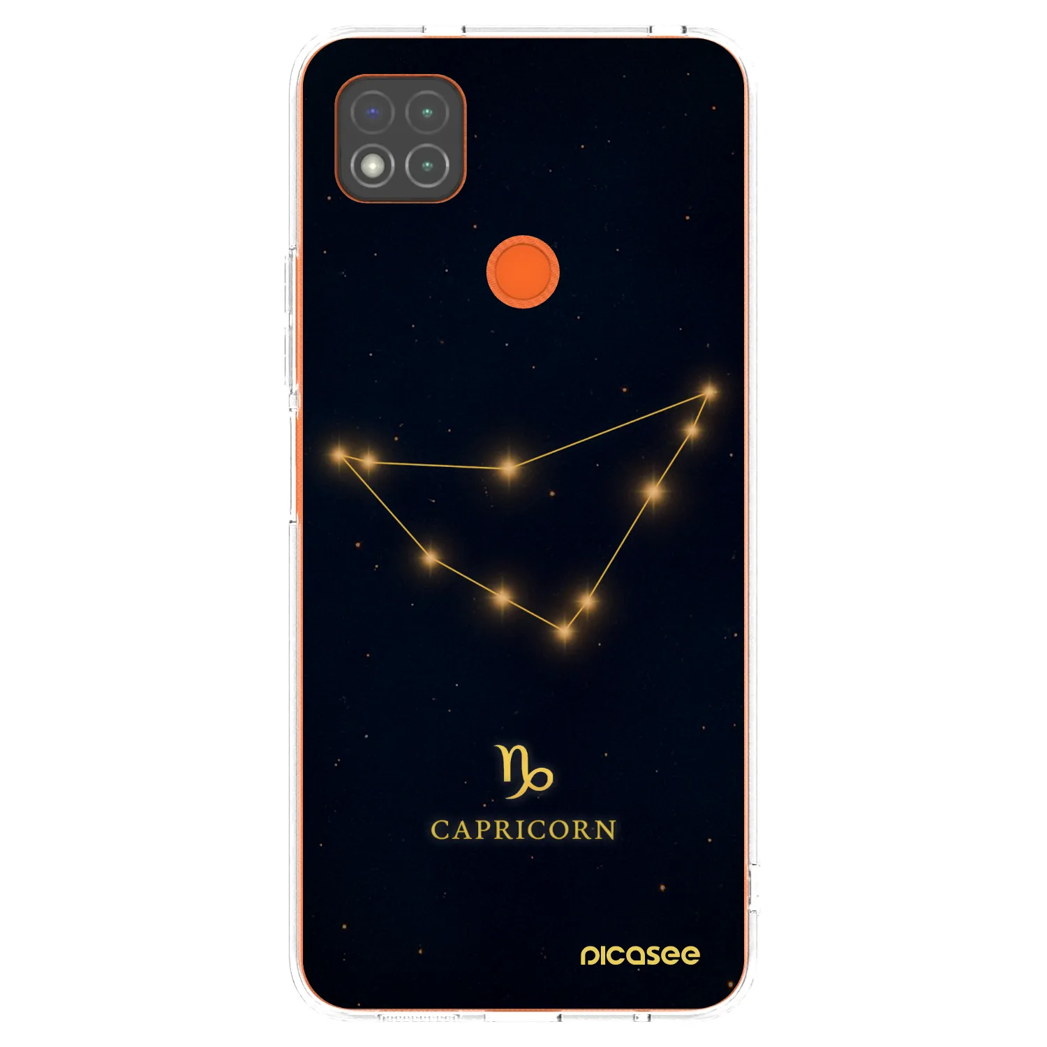 Picasee silikonski prozorni ovitek za Xiaomi Redmi 9C - CAPRICORN