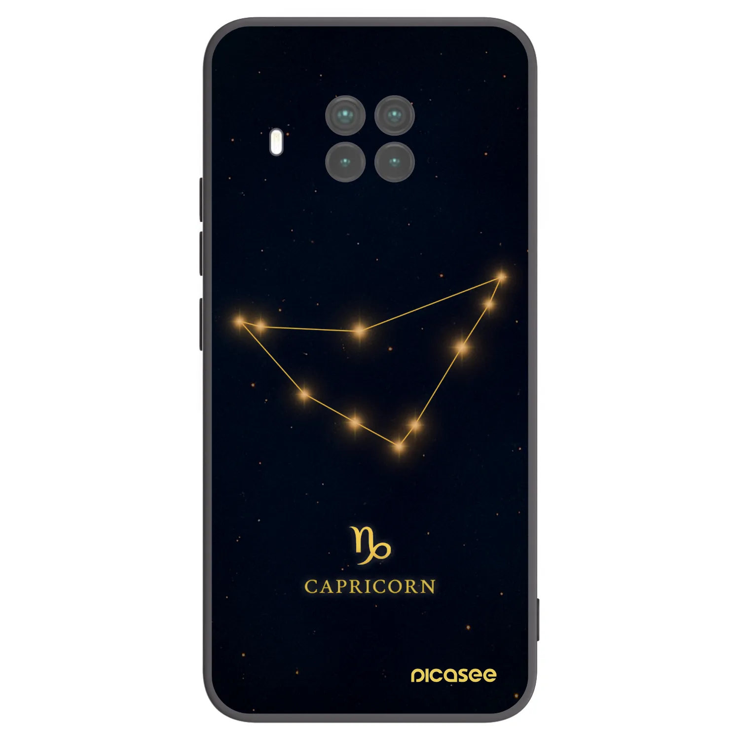 Picasee silikonski črni ovitek za Xiaomi Mi 10T Lite - CAPRICORN
