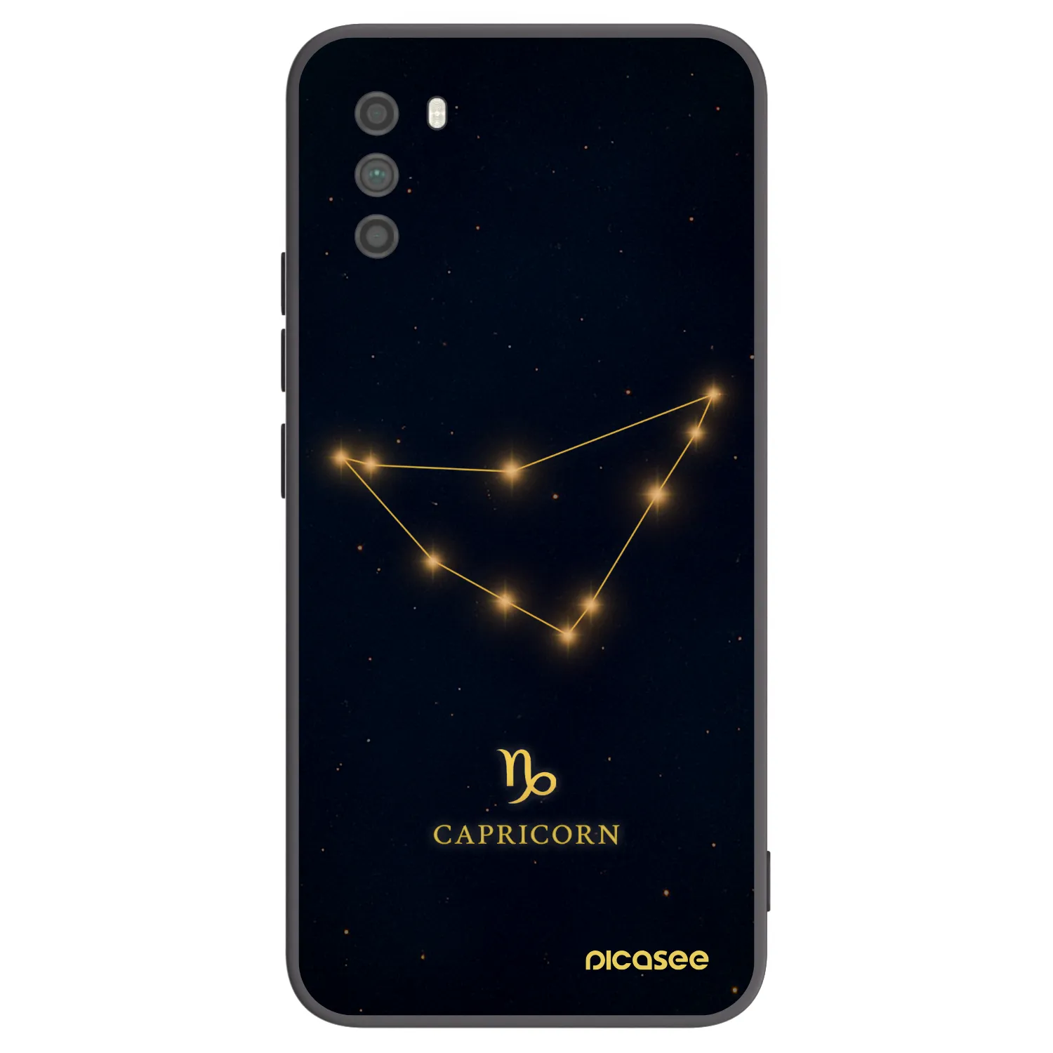 Picasee silikonski črni ovitek za Xiaomi Poco M3 - CAPRICORN