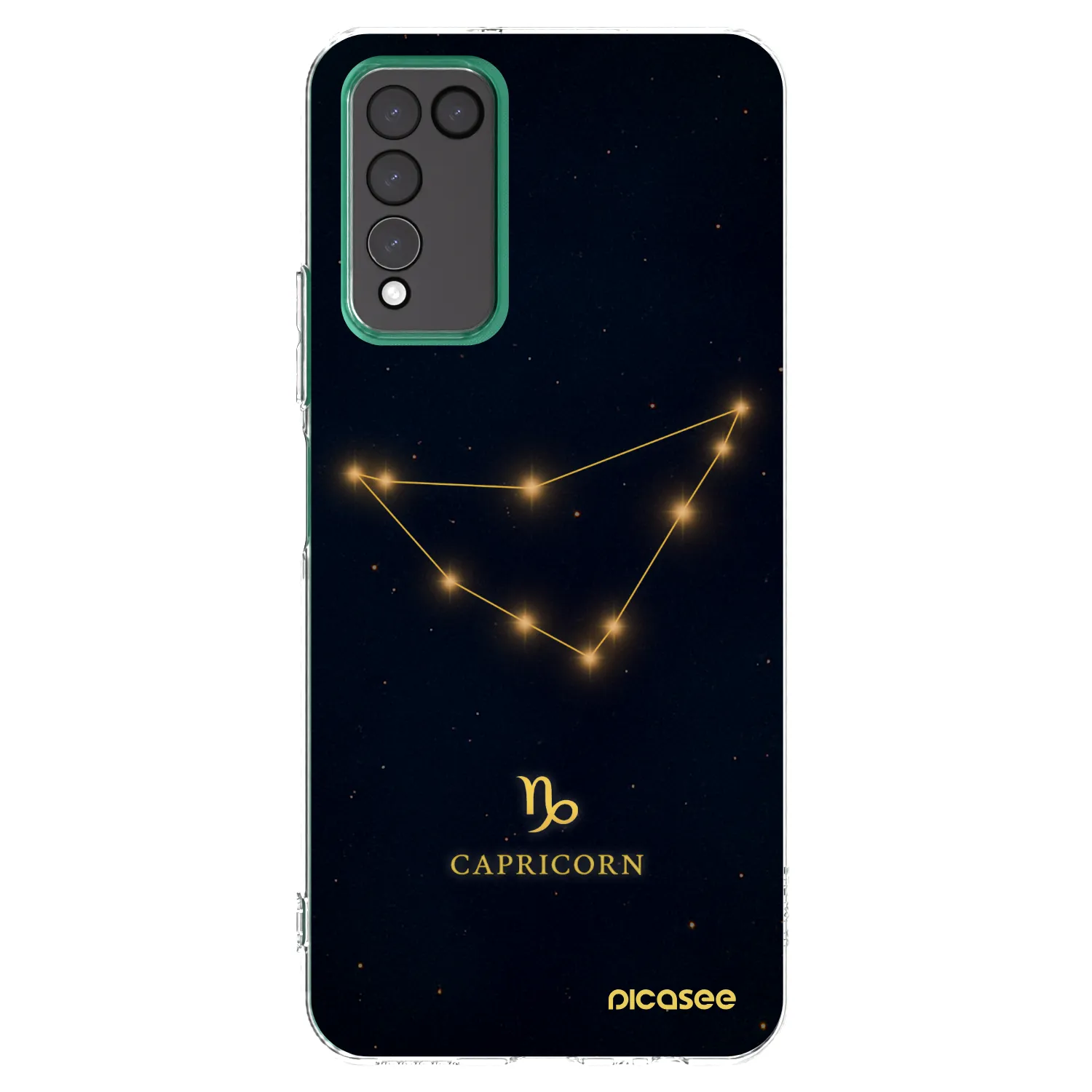 Picasee silikonski prozorni ovitek za Honor 10X Lite - CAPRICORN