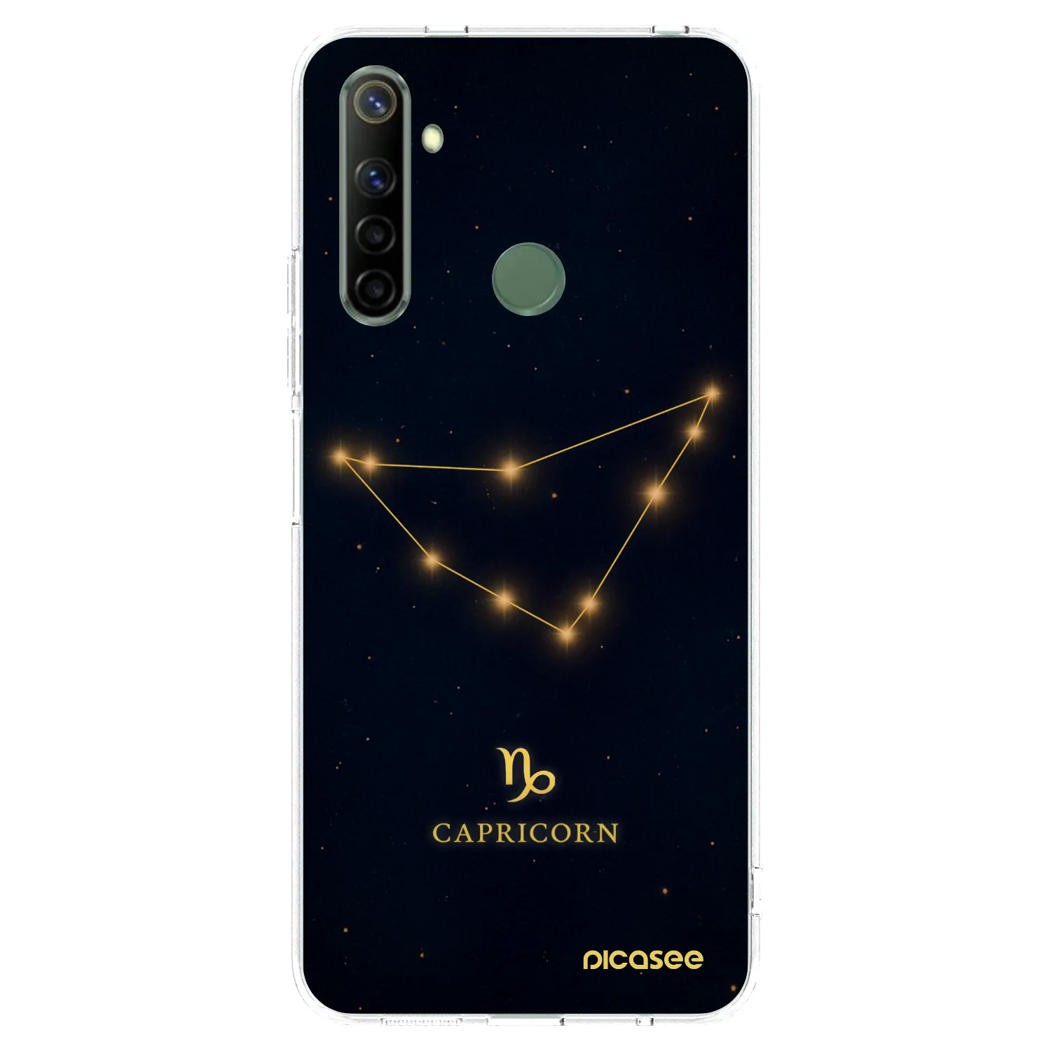 Picasee silikonski prozorni ovitek za Realme 6i - CAPRICORN