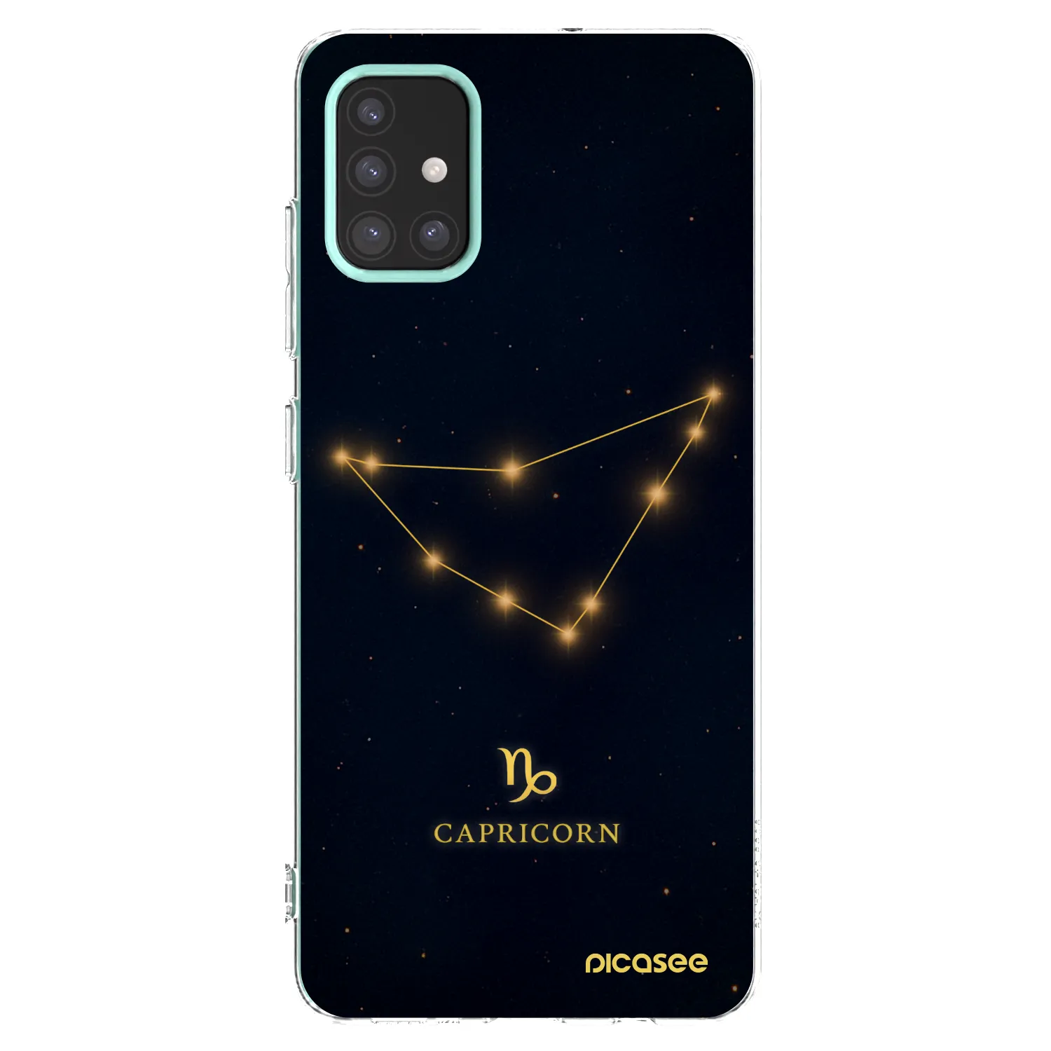 Picasee silikonski prozorni ovitek za Samsung Galaxy M31s - CAPRICORN