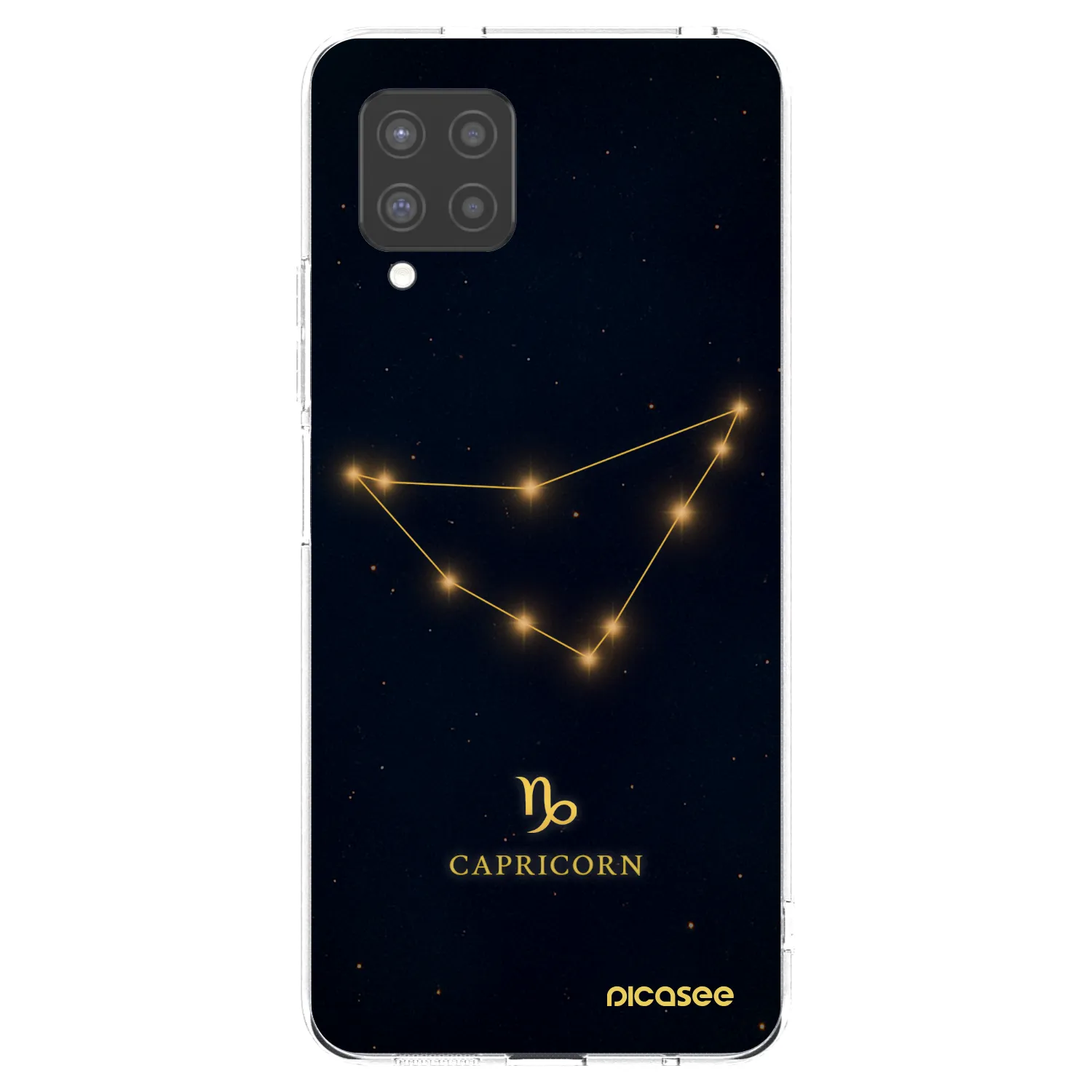 Picasee silikonski prozorni ovitek za Samsung Galaxy A42 A426B - CAPRICORN