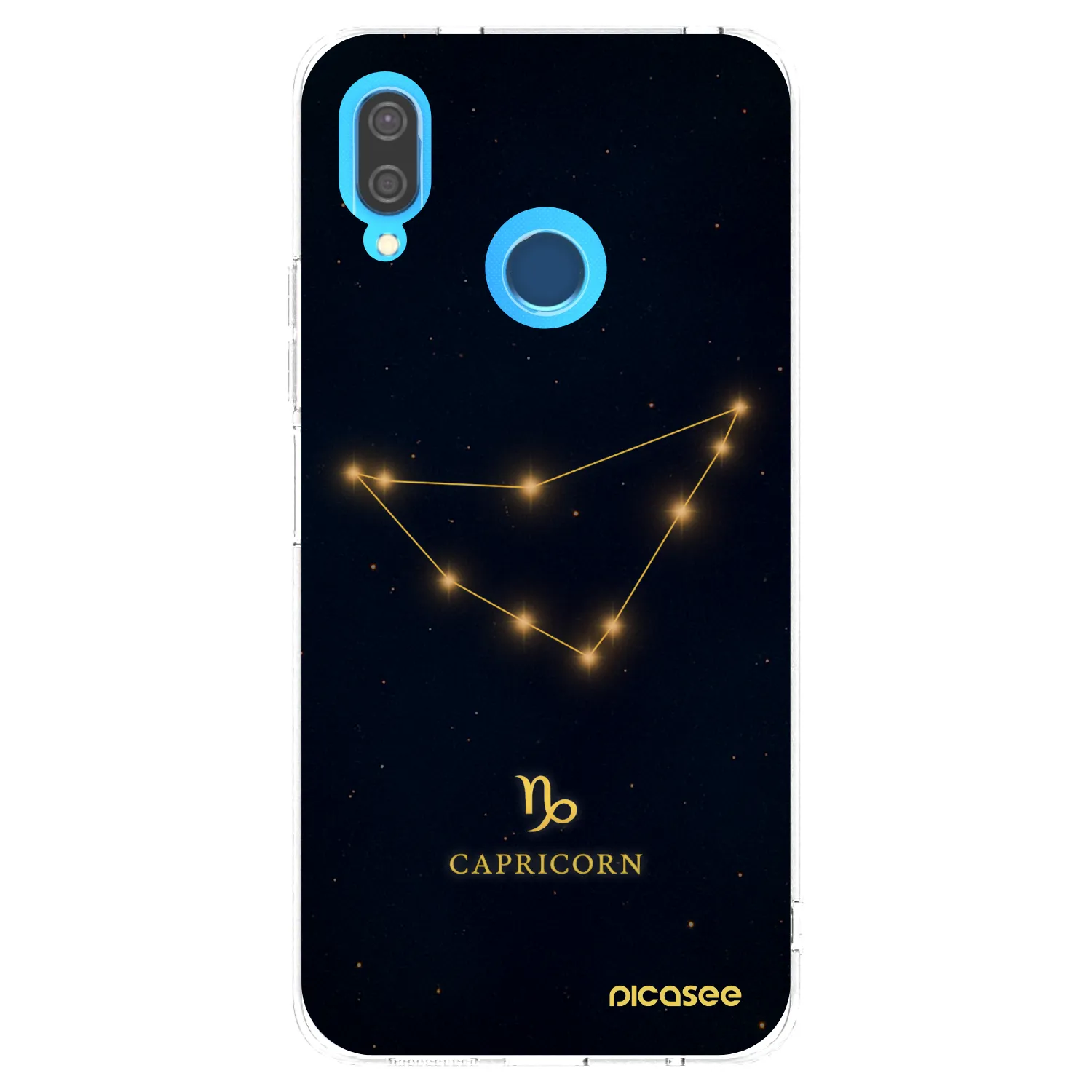 Picasee silikonski prozorni ovitek za Huawei P20 Lite - CAPRICORN