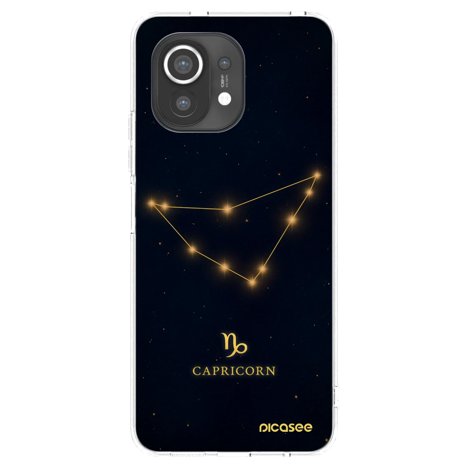 Picasee silikonski prozorni ovitek za Xiaomi Mi 11 - CAPRICORN