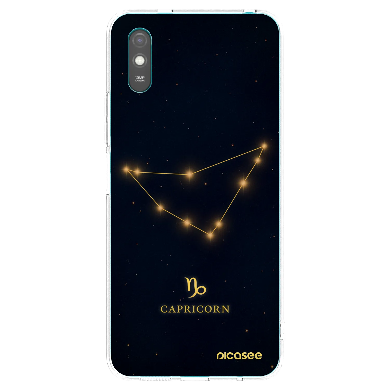 Picasee silikonski prozorni ovitek za Xiaomi Redmi 9AT - CAPRICORN