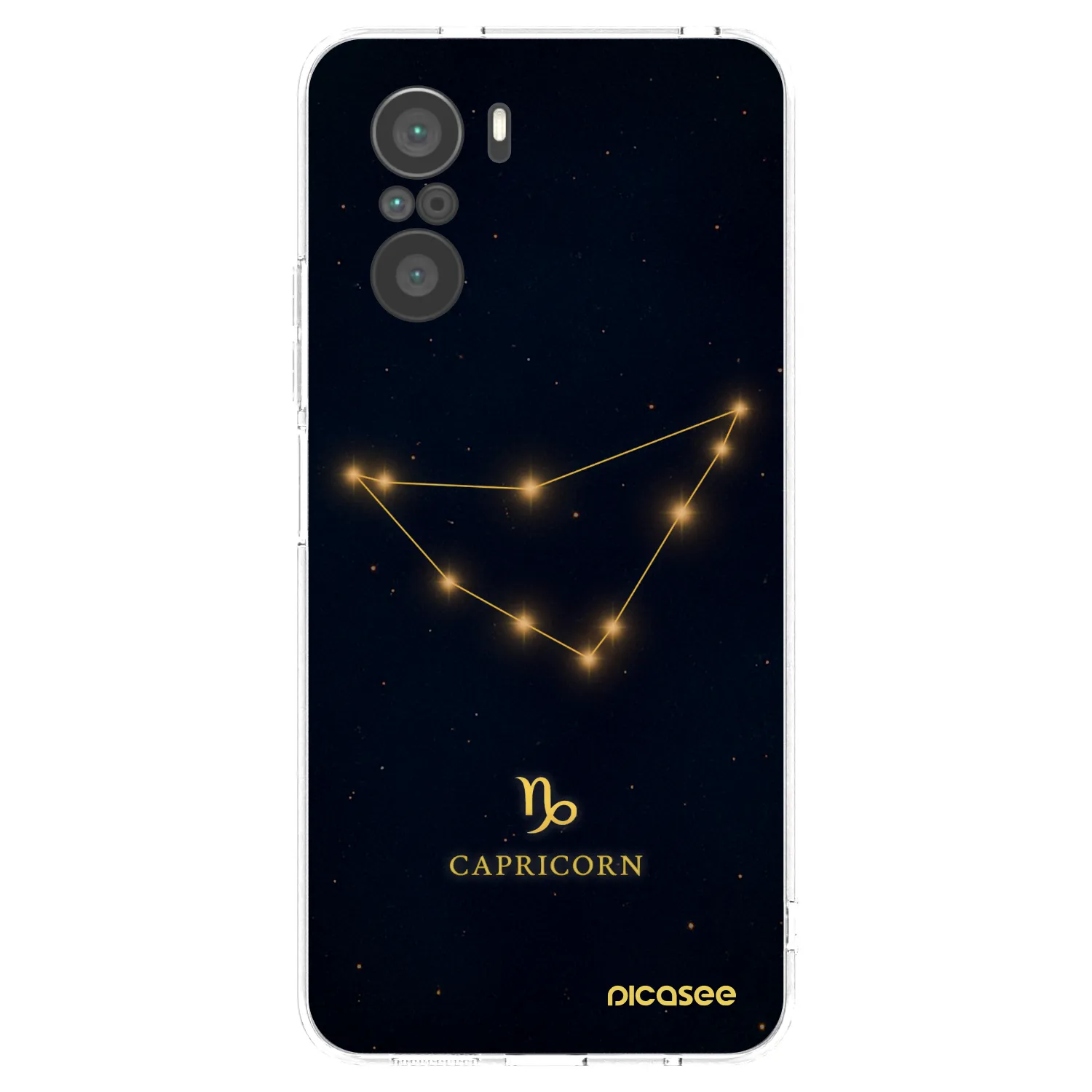 Picasee silikonski prozorni ovitek za Xiaomi Poco F3 - CAPRICORN