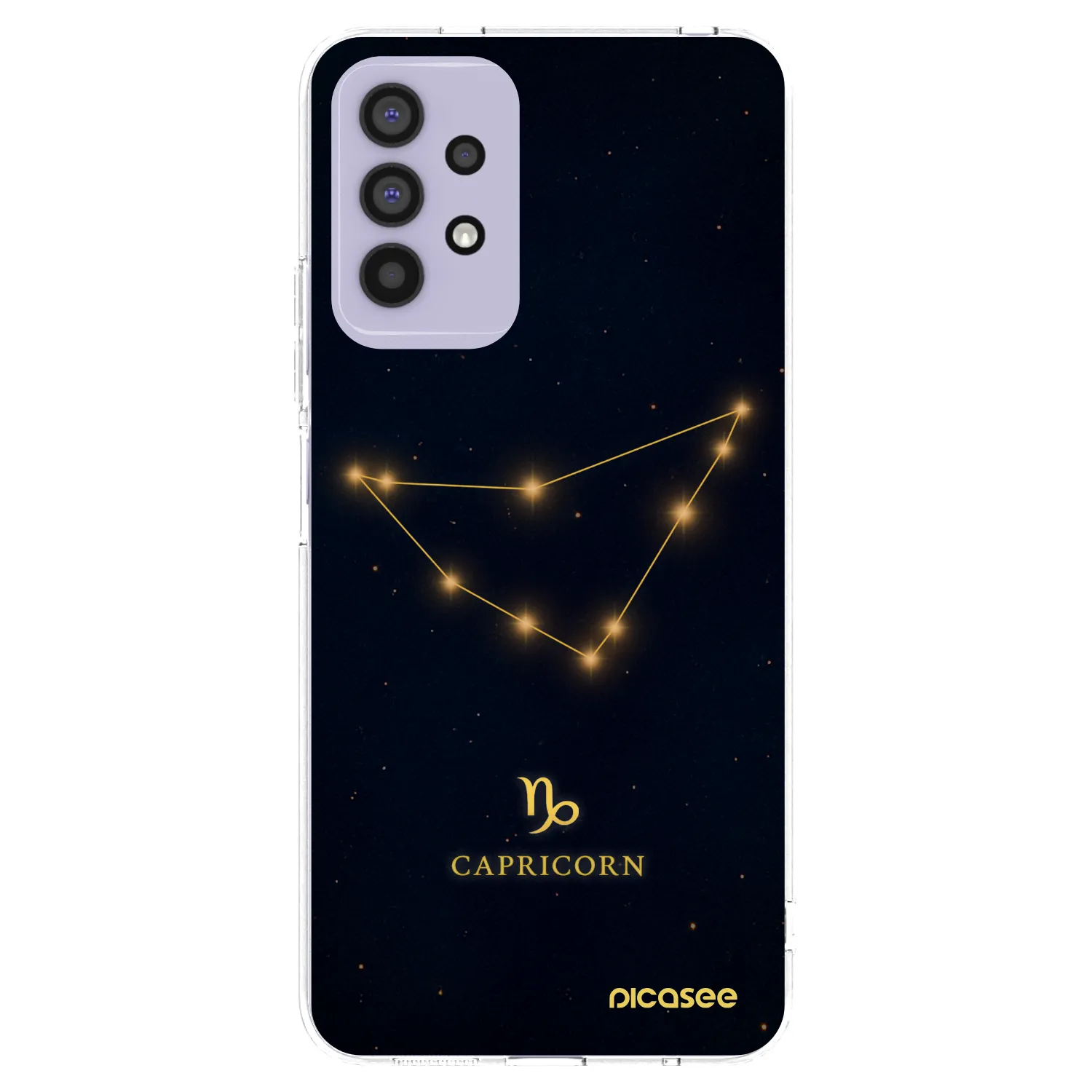 Picasee silikonski prozorni ovitek za Samsung Galaxy A32 4G SM-A325F - CAPRICORN