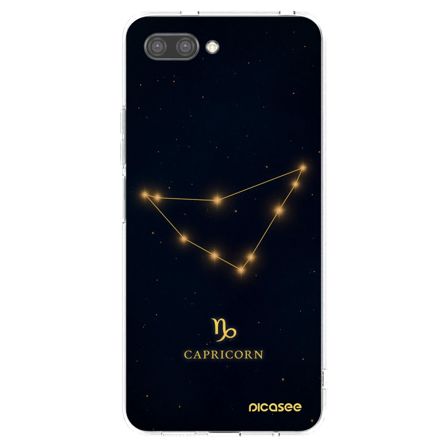 Picasee silikonski prozorni ovitek za Honor 10 - CAPRICORN